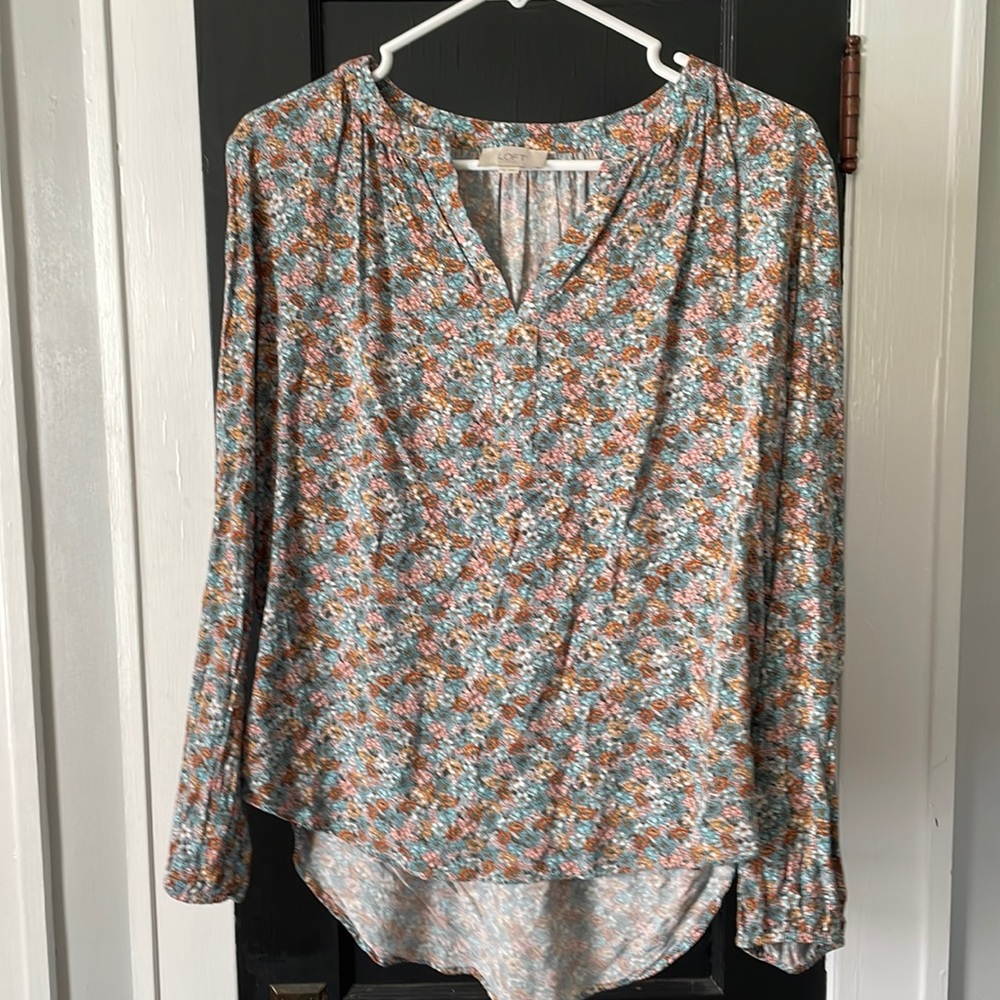 Loft outlet floral top